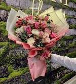 💖PINKLOVER Premium İthal Pembe Gül Buketi