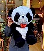 🐼❤️ Sevimli Kalpli Panda Peluş Oyuncak – 40cm 🧸✨