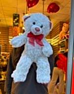 💝40 cm Beyaz Peluş Ayıcık – Yumuşacık Sevgiliye Hediye Oyuncak Ayı